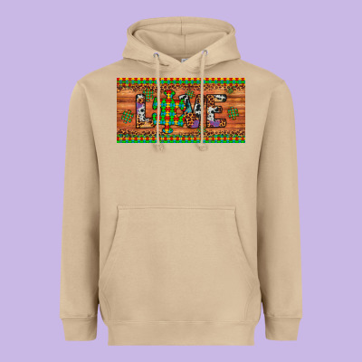Love Autism Awareness License Plate Heavyweight Hoodie Designed By Artiststas