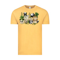 Vintage Mustard panda coffee cups Vintage Tee - texasbilliewilder