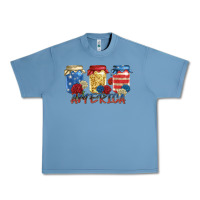 Pebble Blue america mason jar Urban Heavy Tee - Zillion Design Studio