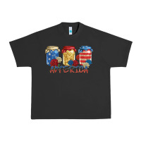 Pigment Black america mason jar Urban Heavy Tee - Zillion Design Studio