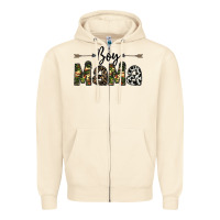 Sandshell boy mama Zipper Hoodie - CowhideDigitalArt