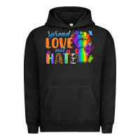 Pigment Black Spread Love Not Hate Urban Hoodie - BundleAndBundleShop