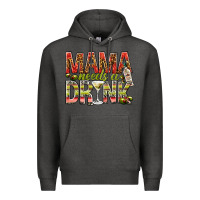 Charcoal Heather mama needs a drink Premium Hoodie - NancyCooperArtShop