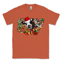 Copper Christmas Joy Cow Classic Tee - CowhideDigitalArt