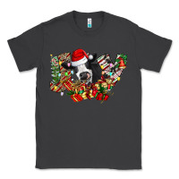 Smoke Christmas Joy Cow Classic Tee - CowhideDigitalArt