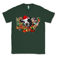 Sports Green Christmas Joy Cow Classic Tee - CowhideDigitalArt