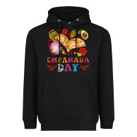 Black empanada day Heavyweight Hoodie - AdoDesignShop