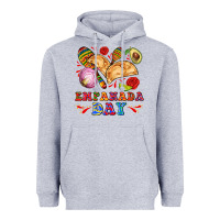 Heather Grey empanada day Heavyweight Hoodie - AdoDesignShop