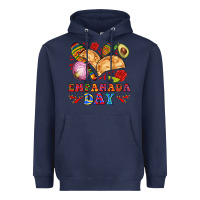 Navy empanada day Heavyweight Hoodie - AdoDesignShop