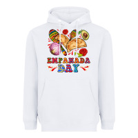 White empanada day Heavyweight Hoodie - AdoDesignShop