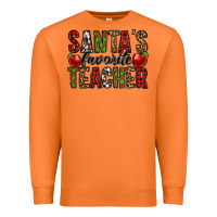 Carrot santa's favorite teacher Premium Sweatshirt - Jasminsmagicworld