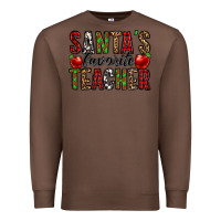 Chestnut santa's favorite teacher Premium Sweatshirt - Jasminsmagicworld