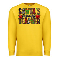 Lemon santa's favorite teacher Premium Sweatshirt - Jasminsmagicworld