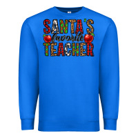 True Royal santa's favorite teacher Premium Sweatshirt - Jasminsmagicworld