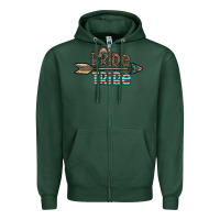 Sports Green bride tribe Zipper Hoodie - CowhideDigitalArt