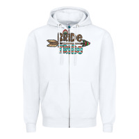 White bride tribe Zipper Hoodie - CowhideDigitalArt