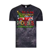 Cloud Black this is my christmas movies watching blanket Vintage Tee - Zillion Design Studio