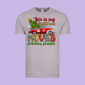 This Is My Christmas Movies Watching Blanket Vintage Tee Designed By Zillion Design Studio