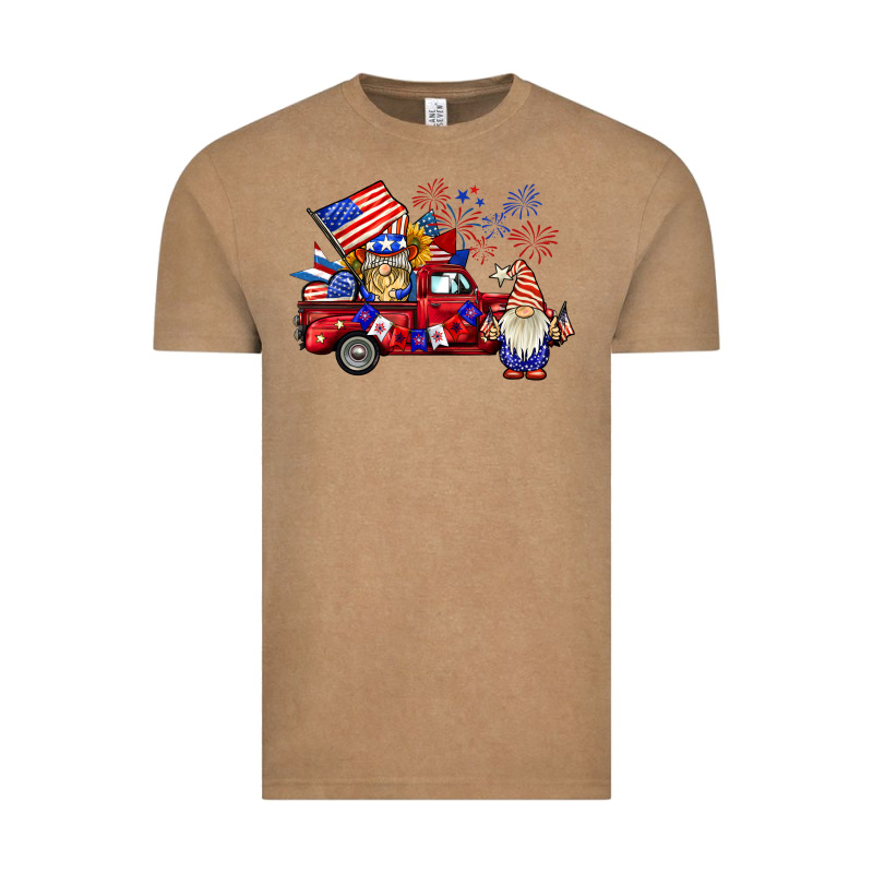 American Gnomies Truck Vintage Tee by BarkalooDesign | Teevron