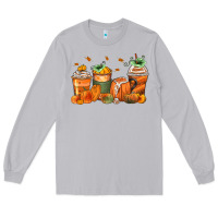 Moon Dust pumpkins coffee cups Long Sleeve Tee - Zillion Design Studio