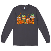 Smoke pumpkins coffee cups Long Sleeve Tee - Zillion Design Studio