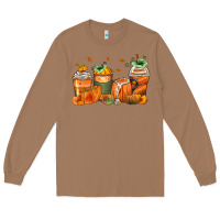 Toasted Coconut pumpkins coffee cups Long Sleeve Tee - Zillion Design Studio