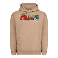Pigment Burro Lgbtq Peace With Daisy Urban Hoodie - BundleAndBundleShop