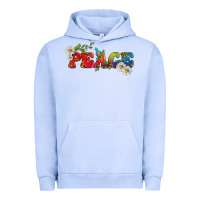 Pigment Grape Ice Lgbtq Peace With Daisy Urban Hoodie - BundleAndBundleShop