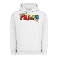 Pigment Lunar Rock Lgbtq Peace With Daisy Urban Hoodie - BundleAndBundleShop