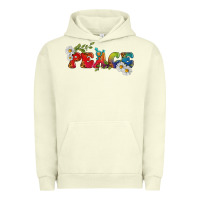 Pigment Pistachio Lgbtq Peace With Daisy Urban Hoodie - BundleAndBundleShop