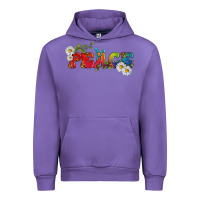 Tulip Lgbtq Peace With Daisy Urban Hoodie - BundleAndBundleShop
