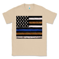 Mushroom Back to blue USA flag leopard police 20oz tumbler Classic Tee - Neo Western
