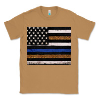 Toasted Coconut Back to blue USA flag leopard police 20oz tumbler Classic Tee - Neo Western
