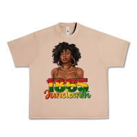 Burro 1865 juneteenth with afro black woman Urban Heavy Tee - texasbilliewilder