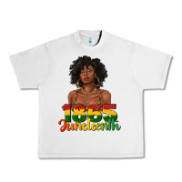 Lunar Rock 1865 juneteenth with afro black woman Urban Heavy Tee - texasbilliewilder