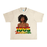 Sandshell 1865 juneteenth with afro black woman Urban Heavy Tee - texasbilliewilder