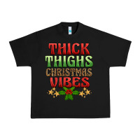 Black thick thighs christmas vibes Urban Heavy Tee - BarkalooDesign