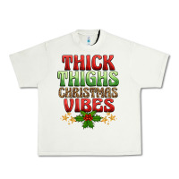 Pistachio thick thighs christmas vibes Urban Heavy Tee - BarkalooDesign