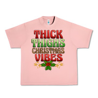 Salmon thick thighs christmas vibes Urban Heavy Tee - BarkalooDesign