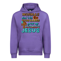 Tulip Mommas Don't Let Your Babies Grow  Up Without Jesus Urban Hoodie - BundleAndBundleShop