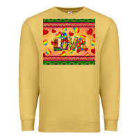 Antique Gold autism awareness love Premium Sweatshirt - BarkalooDesign