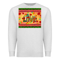 Oatmeal Heather autism awareness love Premium Sweatshirt - BarkalooDesign