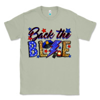 Matcha Back the blue with lightning bolt Classic Tee - Neo Western