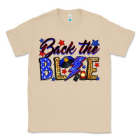 Mushroom Back the blue with lightning bolt Classic Tee - Neo Western