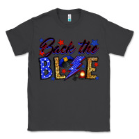 Smoke Back the blue with lightning bolt Classic Tee - Neo Western