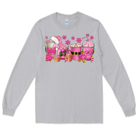 Moon Dust pink christmas coffee cups Long Sleeve Tee - texasbilliewilder