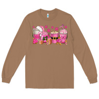 Toasted Coconut pink christmas coffee cups Long Sleeve Tee - texasbilliewilder
