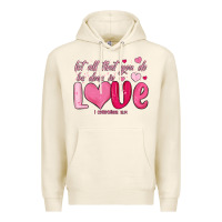 Tofu let all that you do be done in love Premium Hoodie - MaliasSmallBusiness