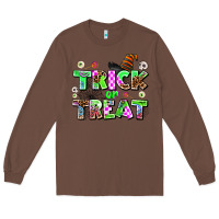 Chestnut trıck or treat Long Sleeve Tee - AdoDesignShop