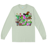 Matcha trıck or treat Long Sleeve Tee - AdoDesignShop